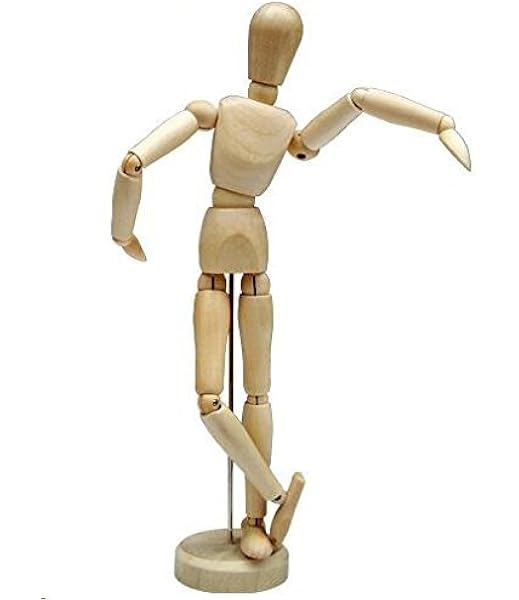 Hsomid 12 Artists Wooden Manikin Jointed Mannequin Perfect For Home Decoration Drawing The Human Figure A Amazon Com Au Office School Supplies