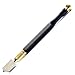 Carbide Tip Antislip Diamond Heavy Duty Metal Handle Oil Feed Glass Cutter, 2mm-19mm,Black.
