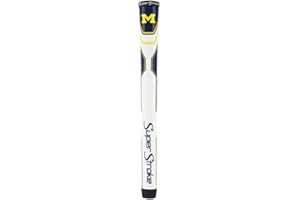 SuperStroke NCAA Traxion Tour Golf Club Grip (Standard) | Improves Feedback and Tackiness | Reduces Taper to Minimize Grip Pressure | Polyurethane Outer Layer