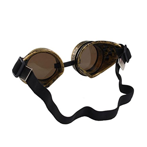 Canserin Vintage Style Steampunk Goggles Welding Punk Glasses Cosplay - Image 6