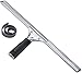 Unger Professional Steel Squeegee with Bonus Rubber, 16" primary