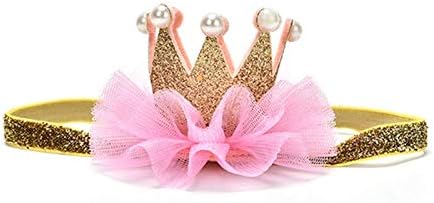 gold crown headband for baby girl
