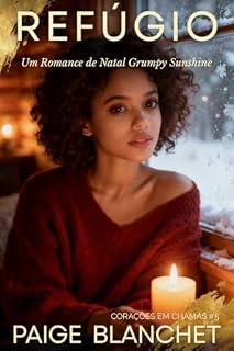 Livro Refúgio: Um Romance de Natal Grumpy Sunshine (Corações em Chamas (Doces romances lésbicos de feriado) Livro 5)