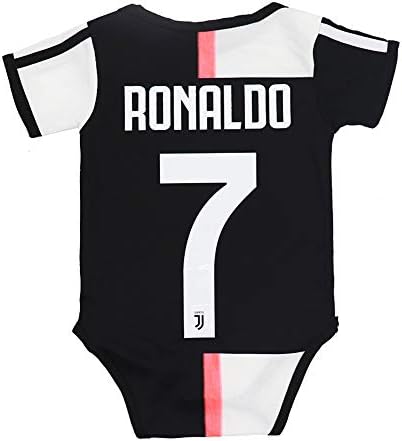 AJBOY Football Club Home Soccer Baby Onesie Bodysuits Infant Jumpsuit Romper Outfit for 0-18 Months