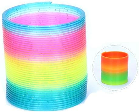 Amazon 子供おもちゃ レインボースプリング 男の子 女の子 会 子供会 縁日おもちゃ ハロウィン クリスマス 誕生日プレゼント ジャンボ レインボースプリング B プログラミング ロボティクス おもちゃ