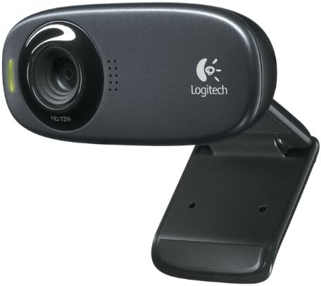 Logitech C310 HD Webcam, Black - Image 3