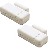 Qolsys DW Mini-S (2-Pack) Wireless Contact Sensor for Windows &amp; Doors - S-Line Encrypted 319.5 MHz - Window Alarm Sensor for Smart Home - Create Personalized Notifications &amp; Rules