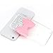 Mavis's Diary iPhone SE Case, iPhone 5S Case, iPhone 5 Case Bling Cute Pink Bow Clear 3D Handmade Hard PC Case with Lovely Pink Sparkle Crystal Glitter Rhinestone Diamond Cover with Cleaning Cloth