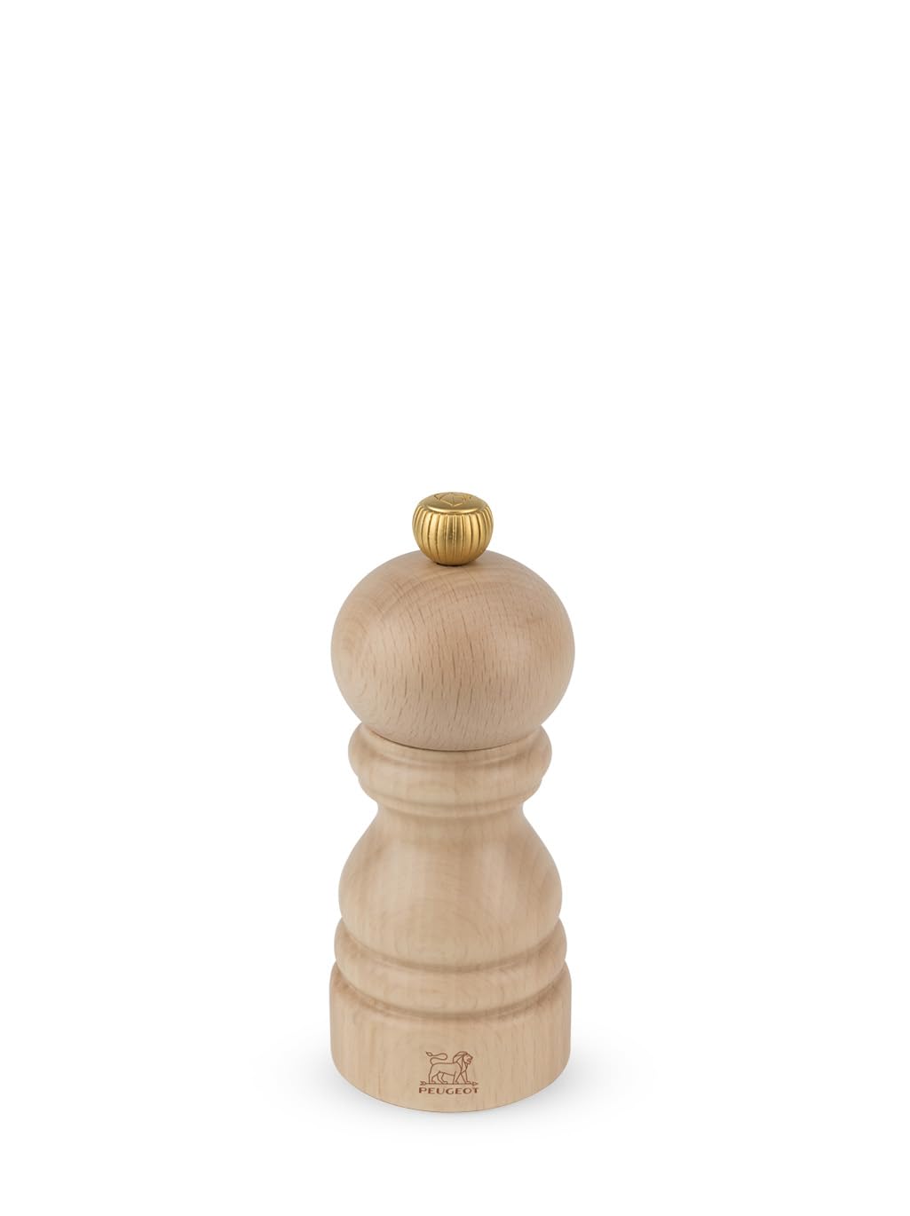 Peugeot - Paris Manual Pepper Mill - Adjustable Grinder - Beechwood, Natural, 12cm
