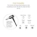 Doosl Ear buds, Metal Noise Isolating Earbuds Hi-Fi Music In Ear headphones Wired earphones for iPhone iPad Android Smartphones Macbook Tablets etc