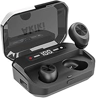 【2020年令和進化版 IPX7完全防水】Bluetooth イヤホン Bluetooth5.0+EDR搭載 ワイヤレスイヤホン 自動ON/OFF ボリューム調節可能 自動ペアリング マイク付き PSE&MSDS&技適認証済み 完全ワイヤレス...