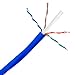 J-Tech Digital Cat6 Ethernet Cable 150 Ft Solid 23AWG UTP 100% Pure Copper for Network and High Performance Video and Audio Transmission [JTECH-CAT6-150ft]