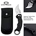 WITHARMOUR Pocket Knife, Folding Karambit Knife, Portable Camping Hiking Knife with Clip and Safe Lock 5-inch Closed 440C Stainless Steel Blade and G-10 Handle for Man Outdoors Hunting