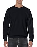 Gildan Men's Heavy Blend Crewneck Sweatshirt - X-Large - Black