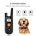 Dog Shock Collar – Dog Training Collar with Remote, 3 Training Modes, Up to 1000Ft Remote Range, 0~99 Shock Levels, Beep, Vibration ,Shock, Rechargeable Remote Shock Collar for Dogsthumb 1
