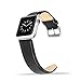 Benuo Leather Band for Apple Watch 44mm 42mm, [Vintage Series] Premium Genuine Leather Strap for Apple Watch Series 4/ 3/ 2/ 1/Edition/Sport, Classic Replacement with Secure Buckle