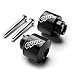 Krator Black Bar Ends CBR Engraved Hand Grip Handlebar For Honda CBR 600 F1/F2/F3/F4/F4i 1987-2006