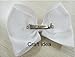 YYCRAFT 50 Pack French Barrette 2-3/8-Inch Hair Clips Fun Craft Beading Project, 60mm, Silver Tone