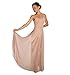 Body Wrappers Adult Long Full Chiffon Skirt (Black, S/M) - 538