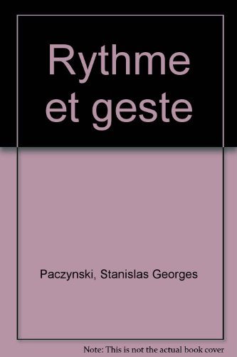Rythme et geste