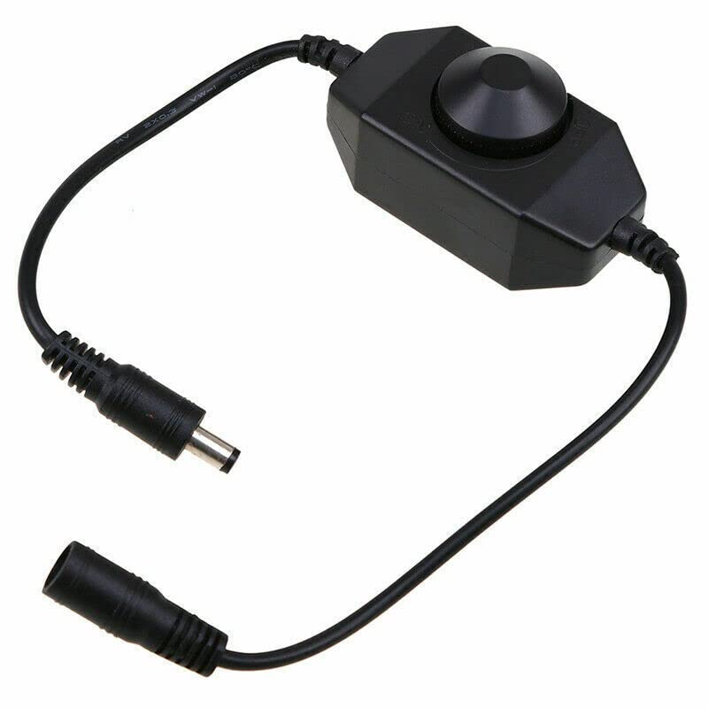 Harrista LED Strip Light Manual Knob Dimmer Rotary Switch for Single New DC12-24V
