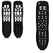 kwmobile Silicone Case Compatible with Harmony 350 - Anti Slip Protective Cover for TV Remote Control - Black