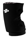 Adams USA Trace Short Style Softball Knee Guard (Medium, Black)