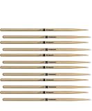 ProMark Rebound 7A Hickory Drumsticks, Oval Nylon