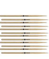 ProMark Rebound 7A Hickory Drumsticks, Oval Nylon