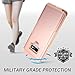 YOUMAKER Case for Galaxy Note 9, Full Body Heavy Duty Protection with Built-in Screen Protector Shockproof Rugged Cover for Samsung Galaxy Note 9 (2018) 6.4 inch - Rose Gold/Pink