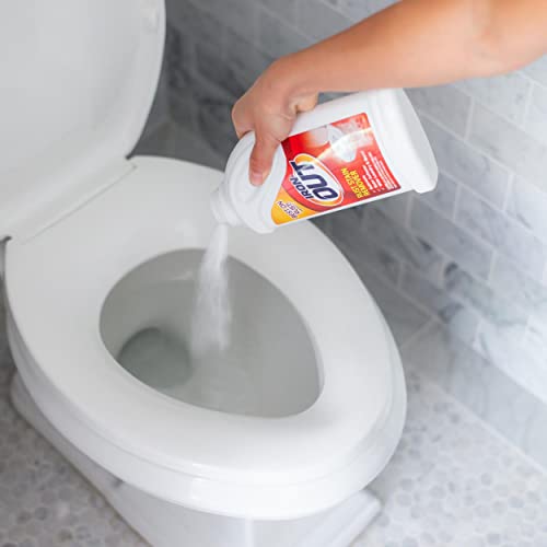 Iron OUT Powder Rust Stain Remover, white, 4.75 lbs. & Iron OUT Spray Gel Rust Stain Remover, Remove and Prevent Rust Stains in Bathrooms, Kitchens, Appliances, Laundry, Outdoors, 16 Ounce in