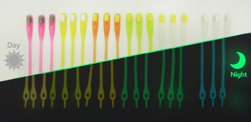 Creative Design Silicone Shoelaces Shoestring Lace V-tie Candy Colors 8 piece