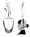 Over Door Hanging Neck Cervical Traction Device Kit Stretch Gear Brace Pain Relief Chiropractic Rela by STCorps7
