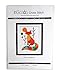 eGoodn Stamped Cross Stitch Kit Printed Pattern Cartoon Animal - Colorful Fox, 11ct Aida Fabric 11inches by 15 inches, No Frame