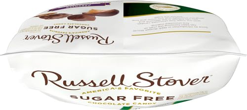 RUSSELL STOVER SUGAR-FREE ASSORTED CHOCOLATE CARAMELS, 1.1 POUND (PACK OF 1)