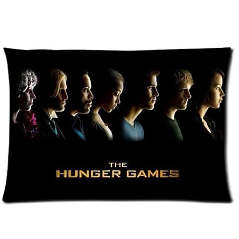 The Hunger Games Pillowcase Standard Size 20x30 One Side Pillow