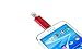 2 IN 1 USB OTG Dual Micro USB Flash Pen Thumb Drive Memory Stick for Android Phone and PC 16GB 32GB 64GB 128GB 256GB Lot- Black/Pink/purple/Blue/Green/Red/Yellow/Gold/Silver (8GB)