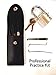 Professional practice tool lock set, pick set with flashlight