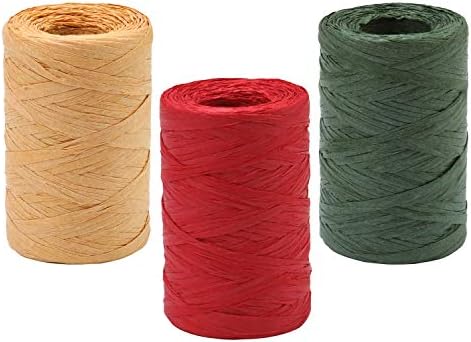 Download Resinta 327 Yards Raffia Twine Christmas Gift Packing Ribbon Craft Matte Raffia Paper For Christmas Gifts Craft Diy Supply Wrapping Hanging Tags 3 Rolls Red Green Craft Amazon Com Au Office School Supplies PSD Mockup Templates