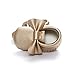 Weixinbuy Baby Boys Girls Soft Soled Tassel Bowknots Crib Shoes PU Moccasins,6-12 Months/5M-5.5M/4.84inch
