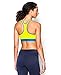 Under Armour Womens Armour Mid Solid Bra High-Vis Yellow MD (US 8-10)