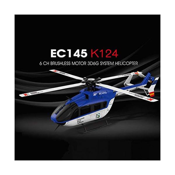 AXJJ Rc Helikopter RC Hubschrauber RTF 6CH Brushless 3D / 6G-Schaltsystem Großbild-Flüssigkristallanzeige – Bild 4