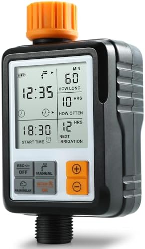 SOGUYI Garden Hose Timer, Auto Watering System, IP65 Waterproof