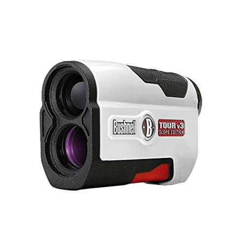 Bushnell Golf Tour V3 Slope Laser Rangefinder, White (Certified Refurbished)