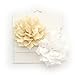 My Lello Baby Petal Flower Headbands Mixed Colors 2-Pack (Ivory/White)