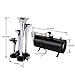150DB Train Air Horn Kit, 4 Trumpet Train Horn Kit with 120 PSI Air Compressor 1.5 Gal Air Tank for Car Truck Train Van Boat
