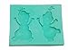 Frozen Anna Elsa and Olaf Silicone Fondant Mold Chocolate Mold Candy Mold