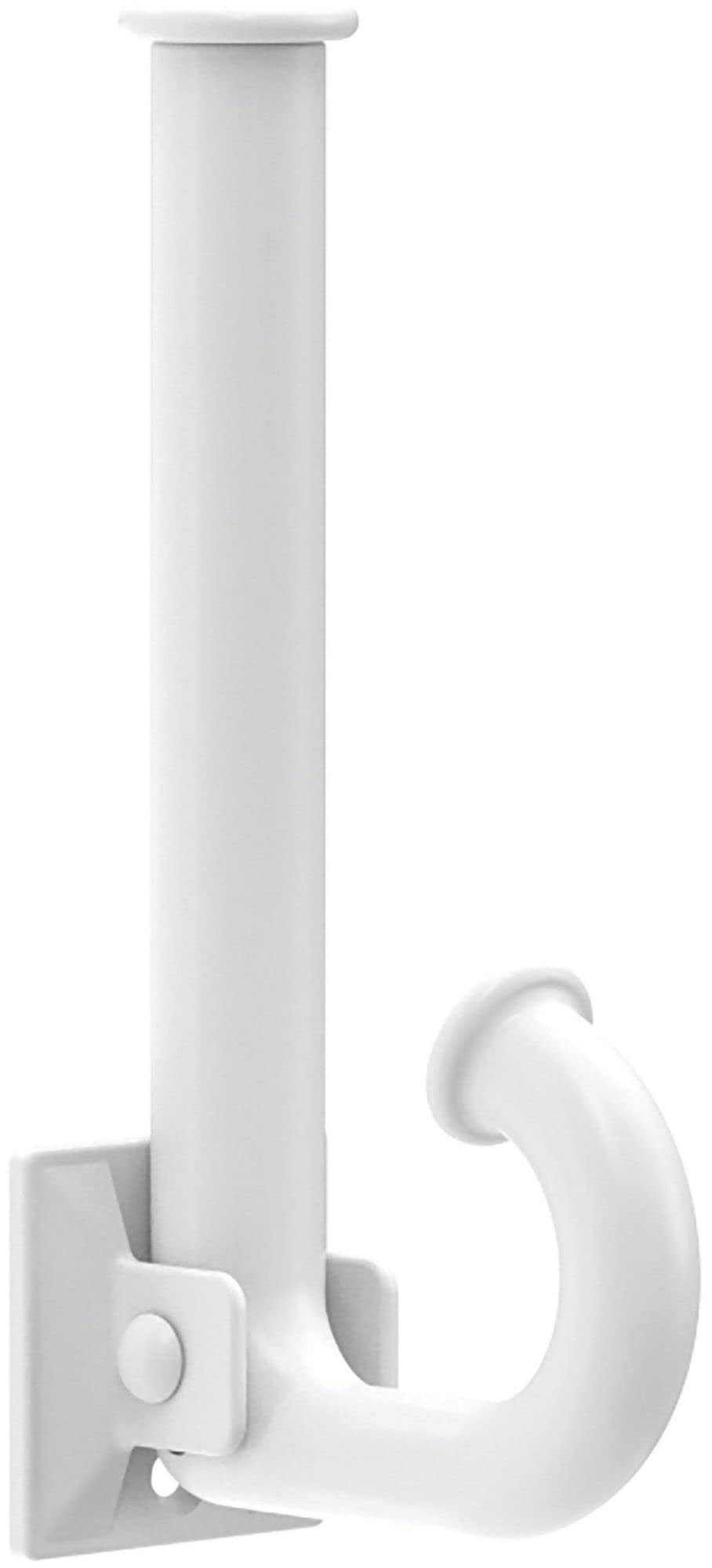 Franklin Brass Pure White Square Extend-a-Hook