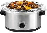 Toastabags Slow Cooker Liner 25 Pack, Transparent, Easy Clean view 2