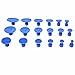 PIDINGER Paintless Dent Repair NylonTabs Hail Removal 18Pcs Blue